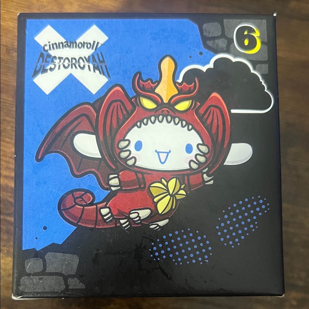 McDonald's Cinnamoroll Red Dragon Character Playset Box